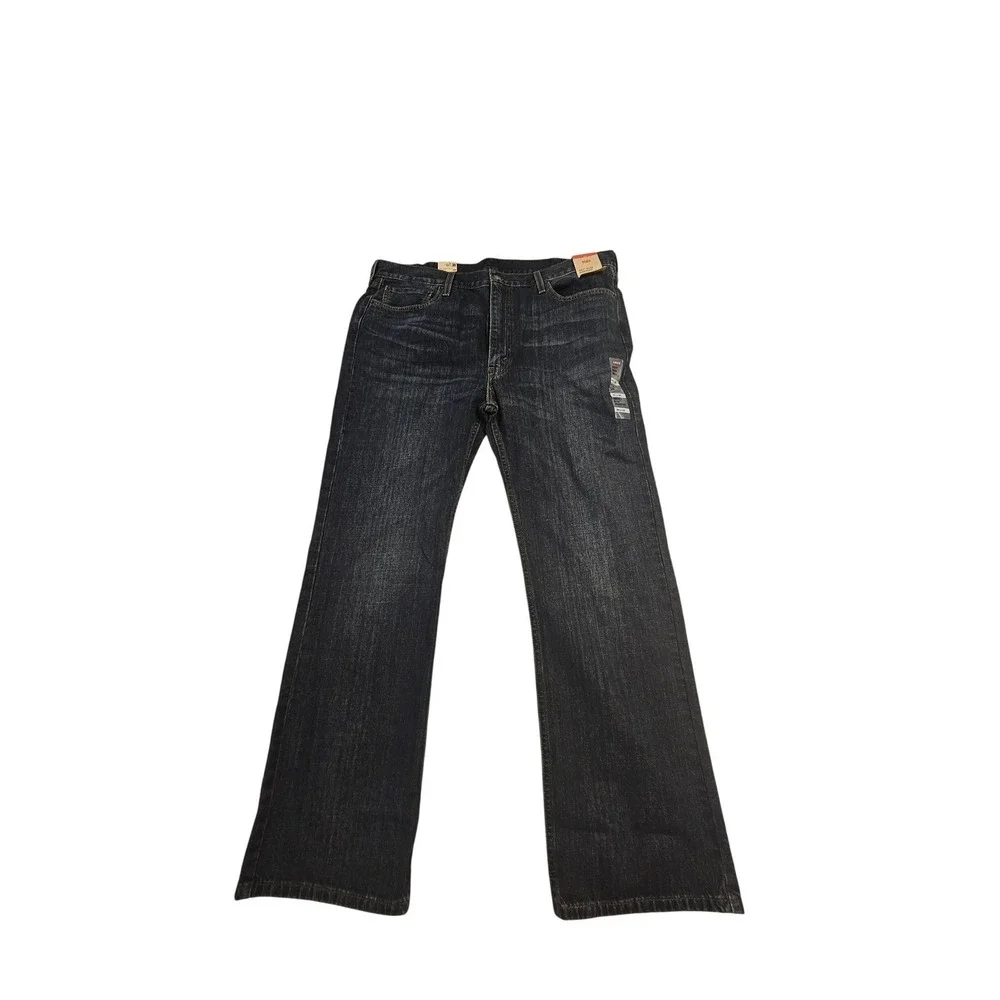 Levis 527 Slim Bootcut Jeans Mens 40x32 Dark Wash Denim New‎ NWT
